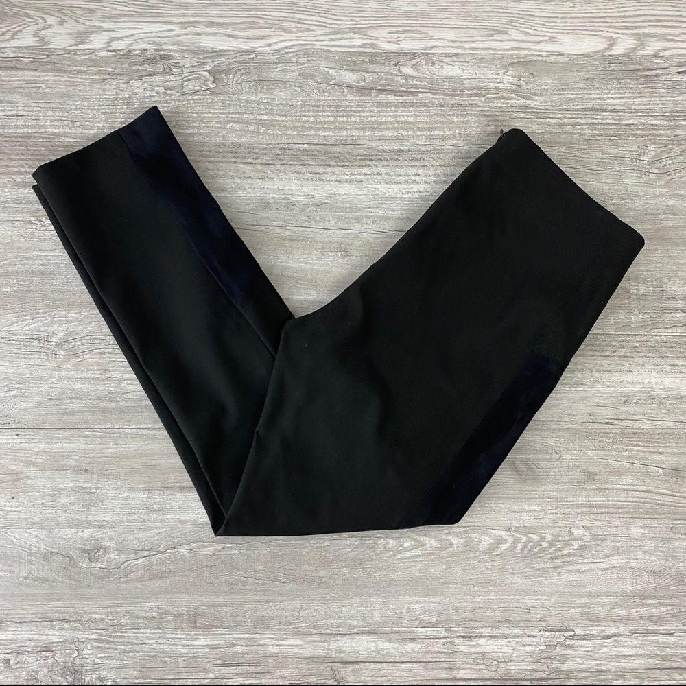 Sam Edelman Suede Black Skinny Stretch pants
